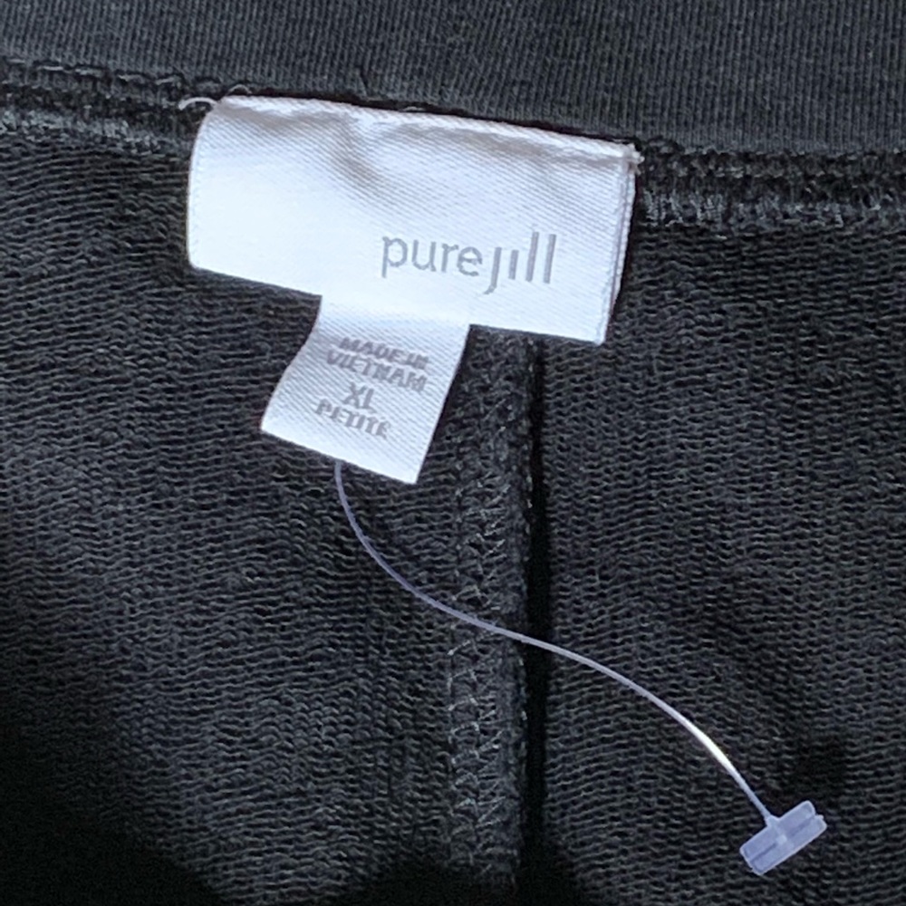 Pure Jill from J. Jill black skirt Size XL Petite.